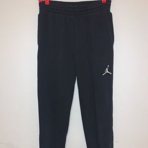 Black Jordan joggers